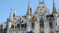 Colors of Bruges during Spring Royalty Free Stock Photo
