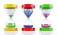 Colors_clock Royalty Free Stock Photo