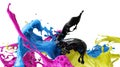 Colors cmyk Royalty Free Stock Photo