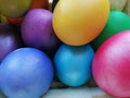 The colors of Easter eggs