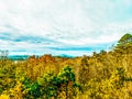 Colors of Fall in the Mountains Royalty Free Stock Photo