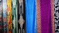 The colors of fine silk Royalty Free Stock Photo