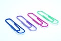 Colors paper clip