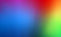 Colors of rainbow. blurred colored background