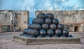 Colors of San Juan, capital of Puerto Rico - Caribbean Royalty Free Stock Photo