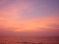 Colors in sky at Dawn at Promenade Beach, Pondicherry