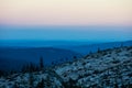 Colorful Sunrise in Sierra Nevada Mountains, California Royalty Free Stock Photo