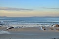 Colors Of The Sunset. Landscapes, beach and sunset at Patos beach located in the Pontevedra town of NigrÃÂ¡n Galicia, Spain.