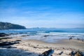 Colors Of The Sunset. Landscapes, beach and sunset at Patos beach located in the Pontevedra town of NigrÃÂ¡n Galicia, Spain.