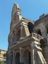 Rome coloseo beautiful day Royalty Free Stock Photo