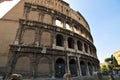 Coloseo in Rome view. Royalty Free Stock Photo