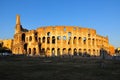 Coloseo in Rome view. Royalty Free Stock Photo