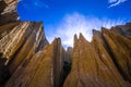 Colossal clay outliers - Clay Cliffs Royalty Free Stock Photo