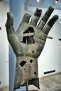 Colossal bronze statue of Constantine: left hand