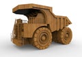 Colossal mining truck toy