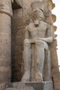 Colossal seated figures of the deified Ramesses II