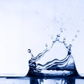 Colossal water splash