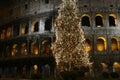 Colosseo at Christmas (Rome, Ita