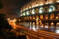Colosseo at night, Rome Royalty Free Stock Photo