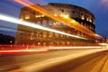 Colosseum at night, landmark attraction in Rome - Italy Royalty Free Stock Photo