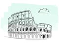 Colosseum vector