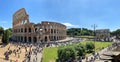 Colosseum, Arch of Constantine, Rome Royalty Free Stock Photo