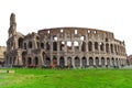 Colosseum building in Rome city. Italy Royalty Free Stock Photo