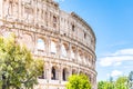 Colosseum, Coliseum or Flavian Amphitheatre, in Rome, Italy Royalty Free Stock Photo