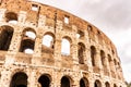 Colosseum, Coliseum or Flavian Amphitheatre, in Rome, Italy Royalty Free Stock Photo