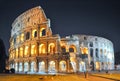 Colosseum Coliseum at night, Rome, Italy