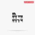 Colosseum flat vector icon