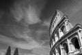 Colosseum, the flavian amphitheatre in Italy Rome. Royalty Free Stock Photo