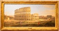 The Colosseum, Gaspare Vanvitelli painting, Rome 1736