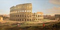 The Colosseum, Gaspare Vanvitelli painting, Rome 1736