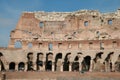 Colosseum inside in details, Rome, Italy