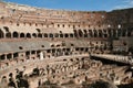 Colosseum inside in details, Rome, Italy, Royalty Free Stock Photo