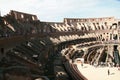 Colosseum inside in details, Rome, Italy