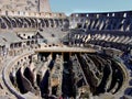 The Colosseum - interior Royalty Free Stock Photo