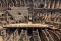 Colosseum Interior in Rome, Italy