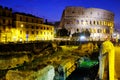 Colosseum and the ludus magnus