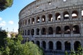 Colosseum in a natural frame