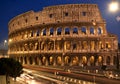 Colosseum at night, Rome.