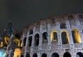 Colosseum night scene Royalty Free Stock Photo