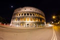 Colosseum By Night Royalty Free Stock Photo