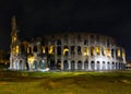 Colosseum night view, Rome.