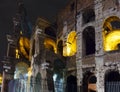 Colosseum night view, Rome.