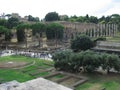 Colosseum and The Arch of Constantine Royalty Free Stock Photo