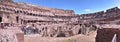 Colosseum roma italy inside view