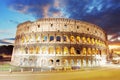 Colosseum in Roma, Italy Royalty Free Stock Photo