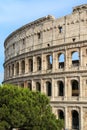 Colosseum of Rome. Amphitheatrum Flavium Royalty Free Stock Photo